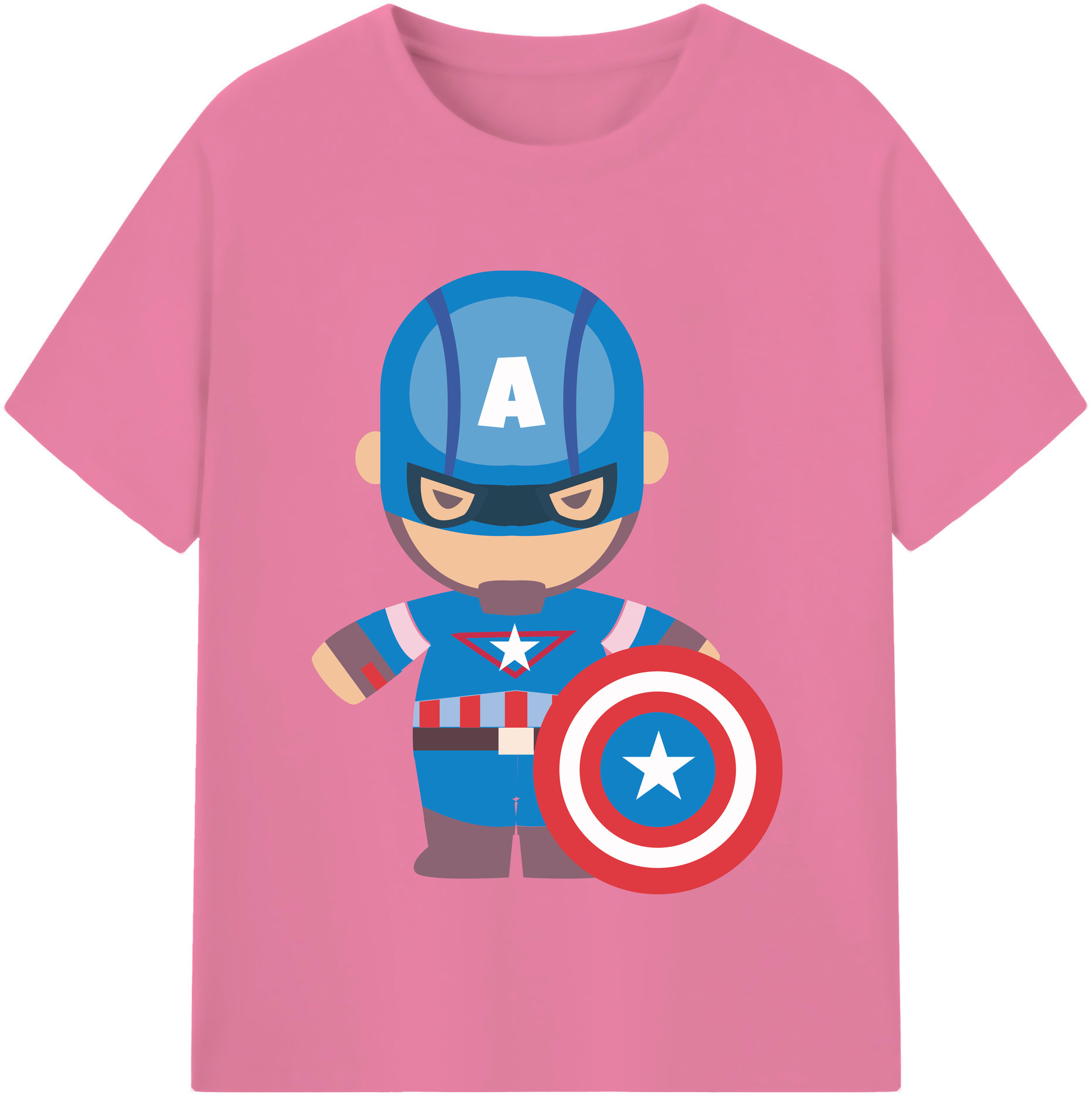 （画像用） アベンジャーズ The Avengers 綿100％半袖Tシャツ（フロントプリント）
